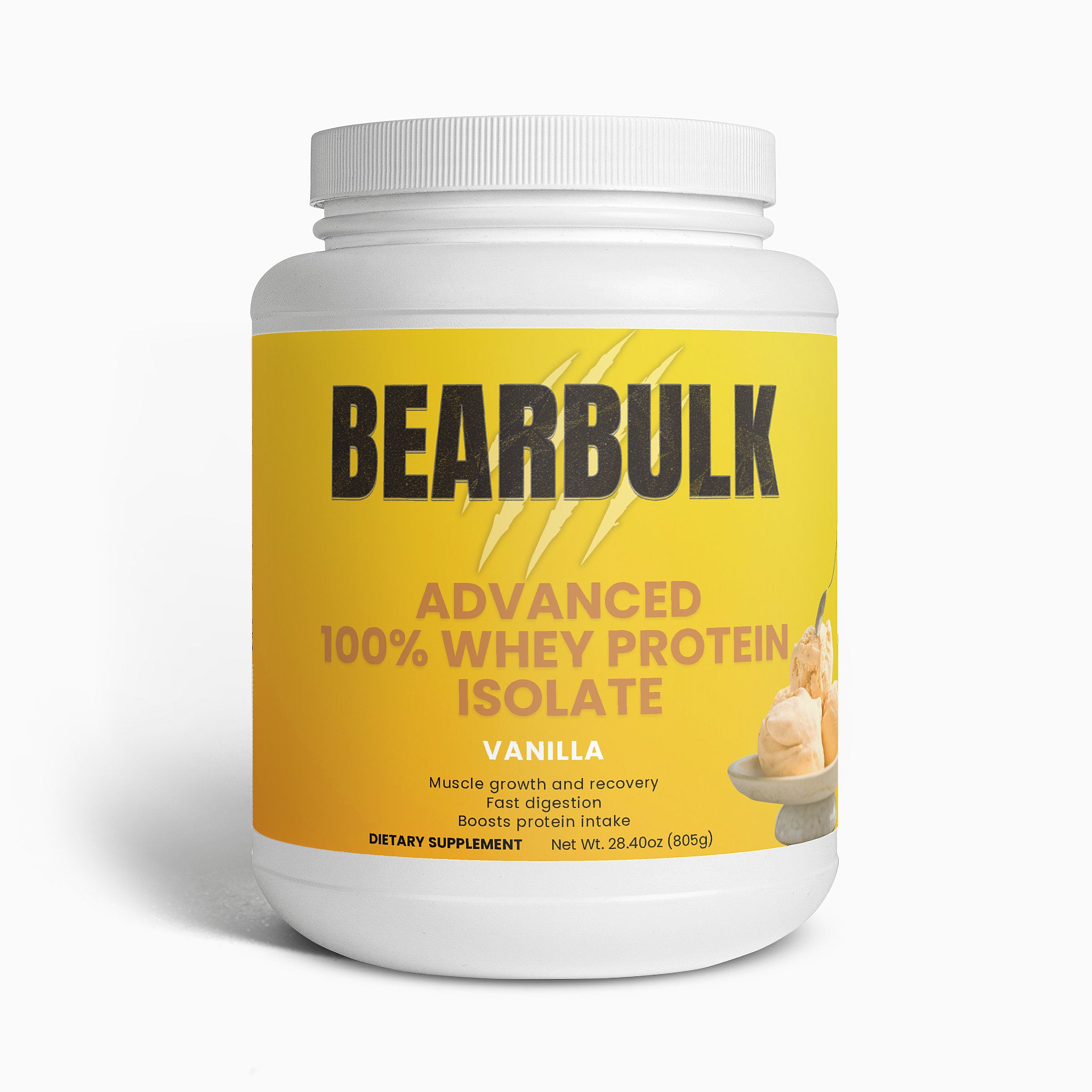 Advanced 100% Whey Protein Isolate (Vanilla)